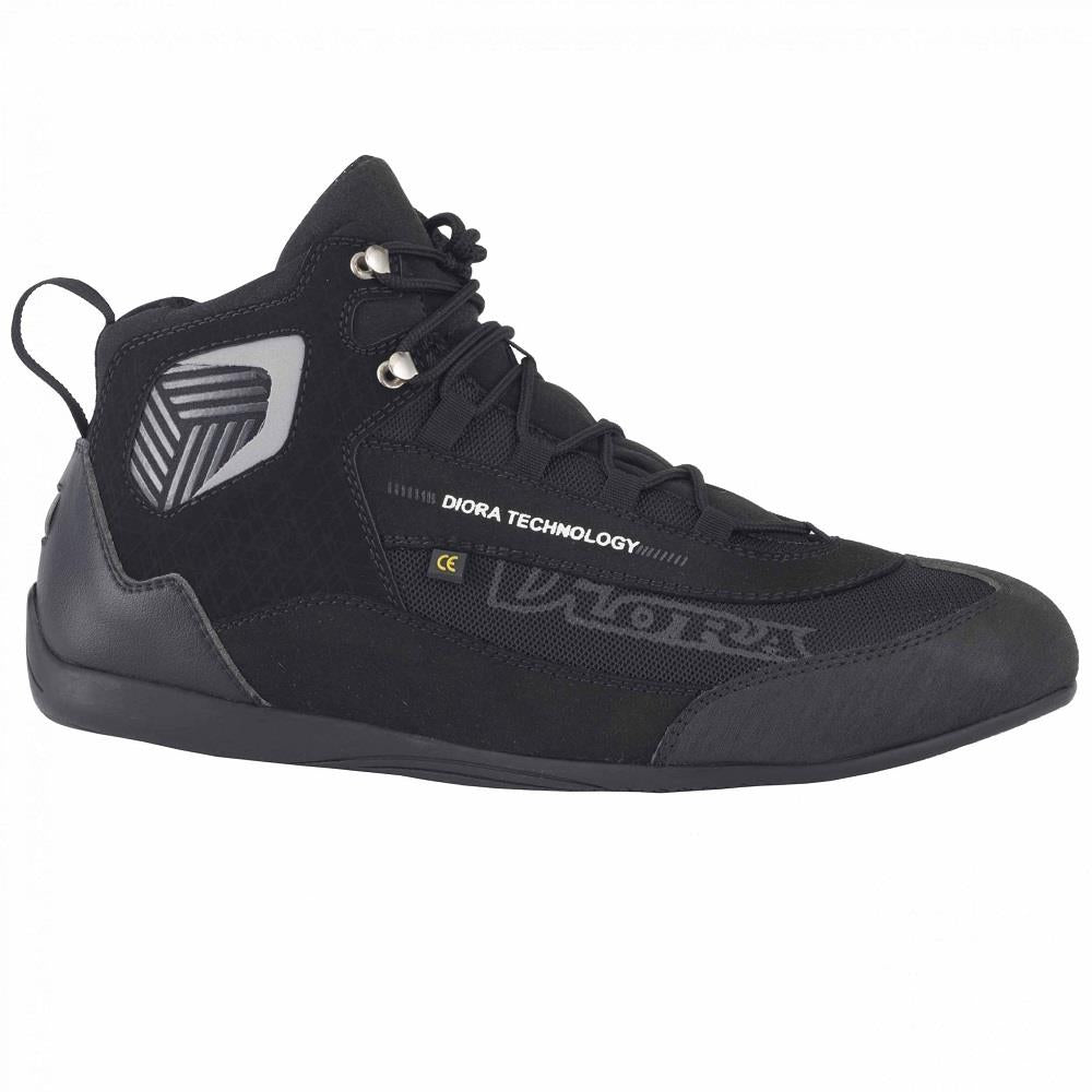 DIORA DARWIN ANKLE SHORT WATERPROOF BOOTS - BLACK/GREY