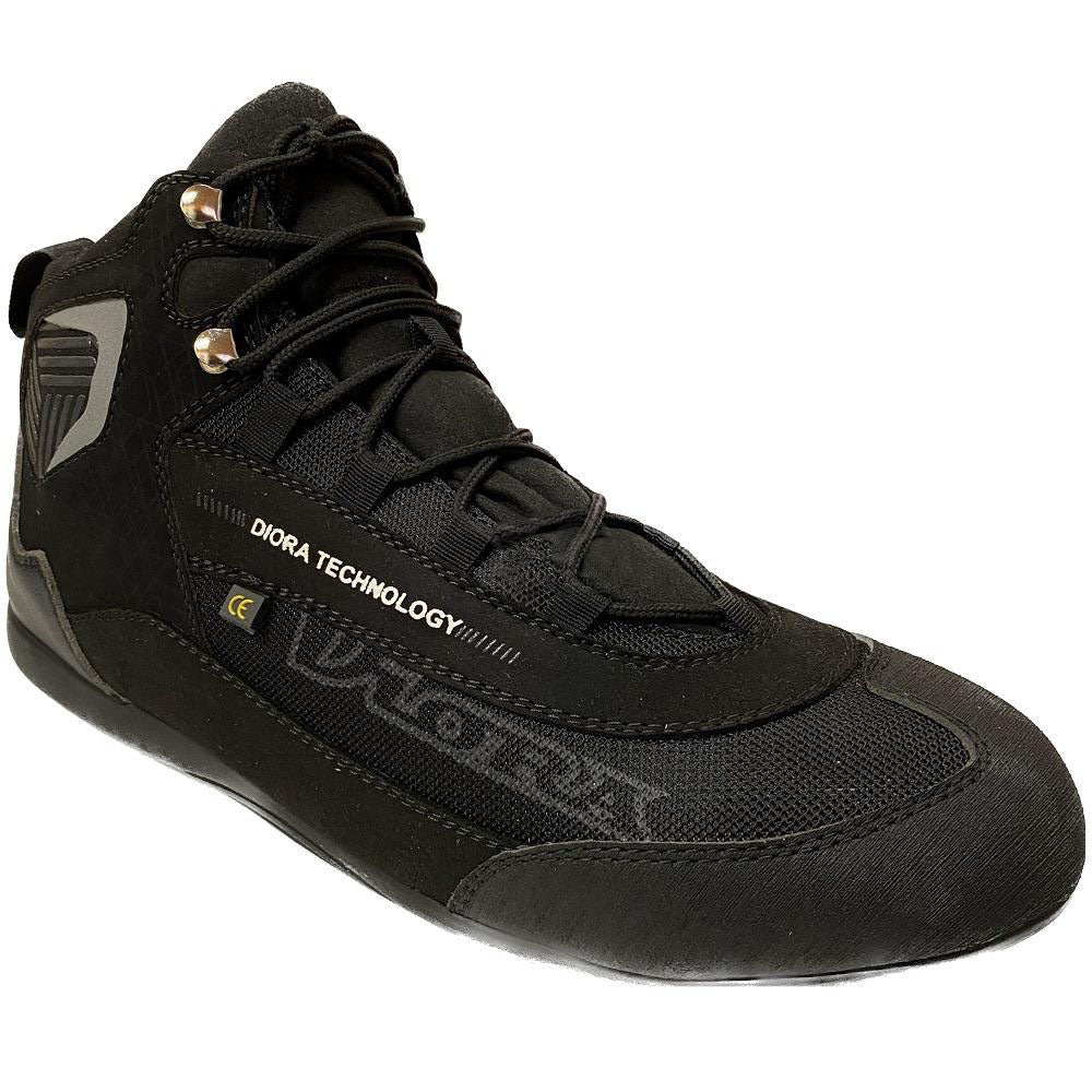 DIORA DARWIN ANKLE SHORT WATERPROOF BOOTS - BLACK/GREY