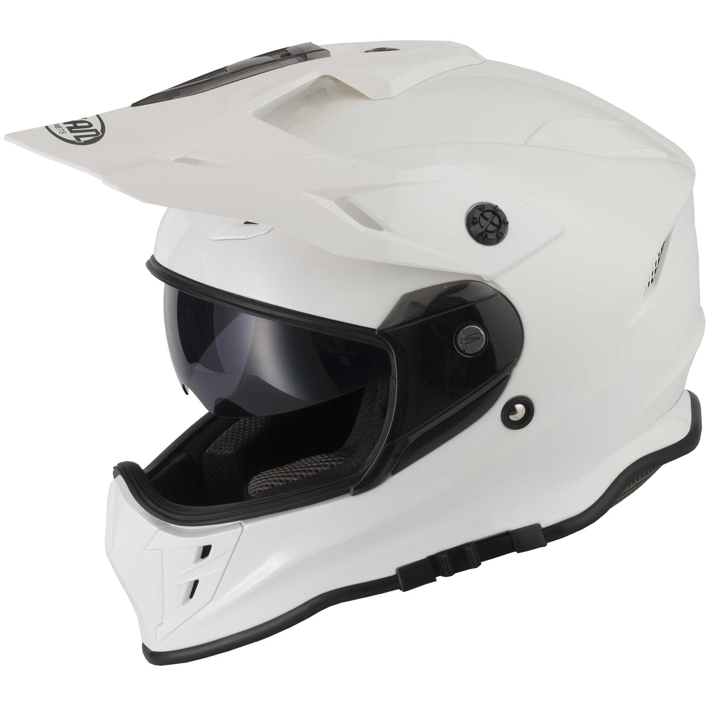 VCAN H331 FULL FACE DUAL SPORT HELMET - WHITE