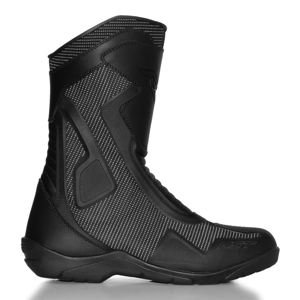 ATLS CE WATERPROOF MENS BOOTS - BLACK