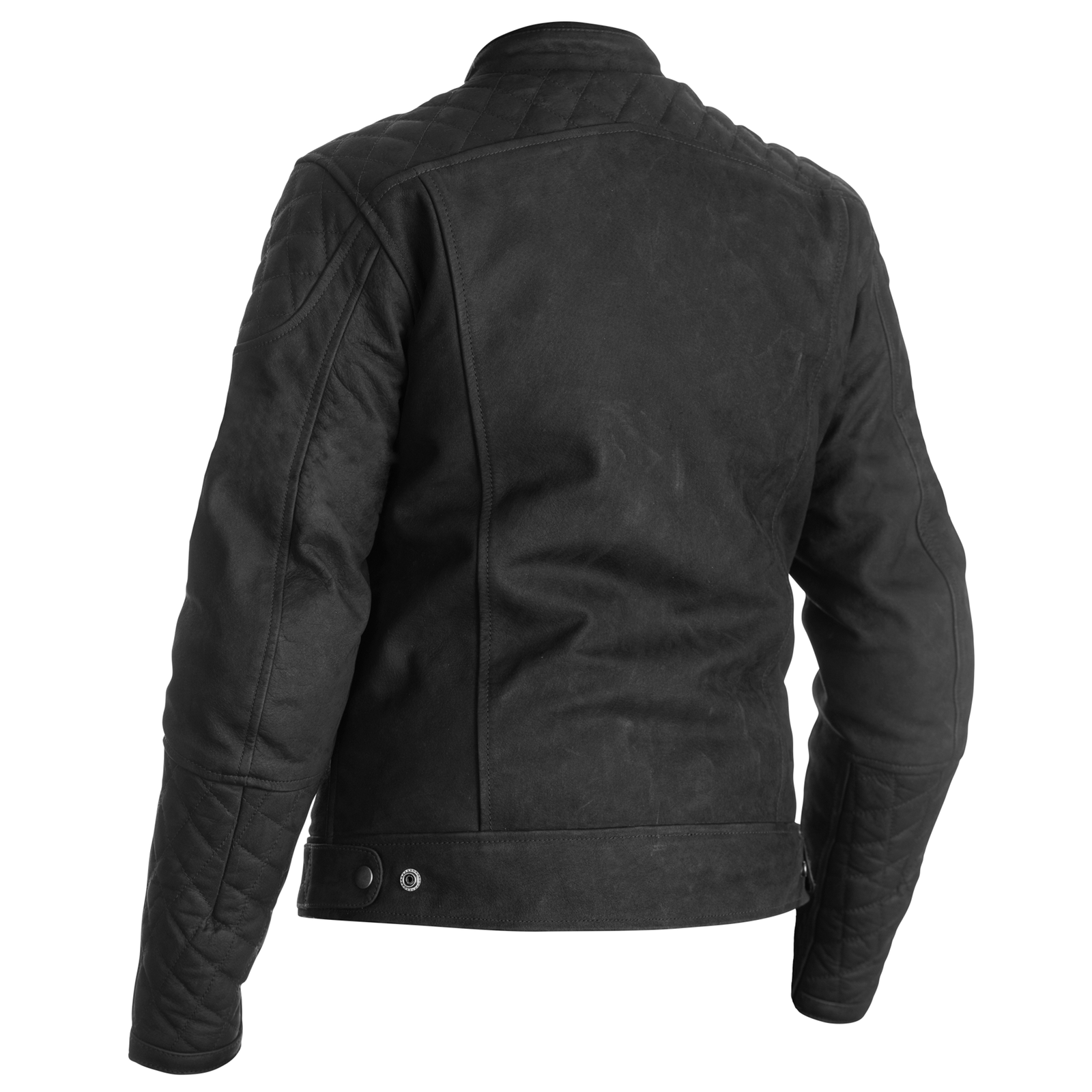 RIPLEY 2 CE LADIES LEATHER JACKET - BLACK