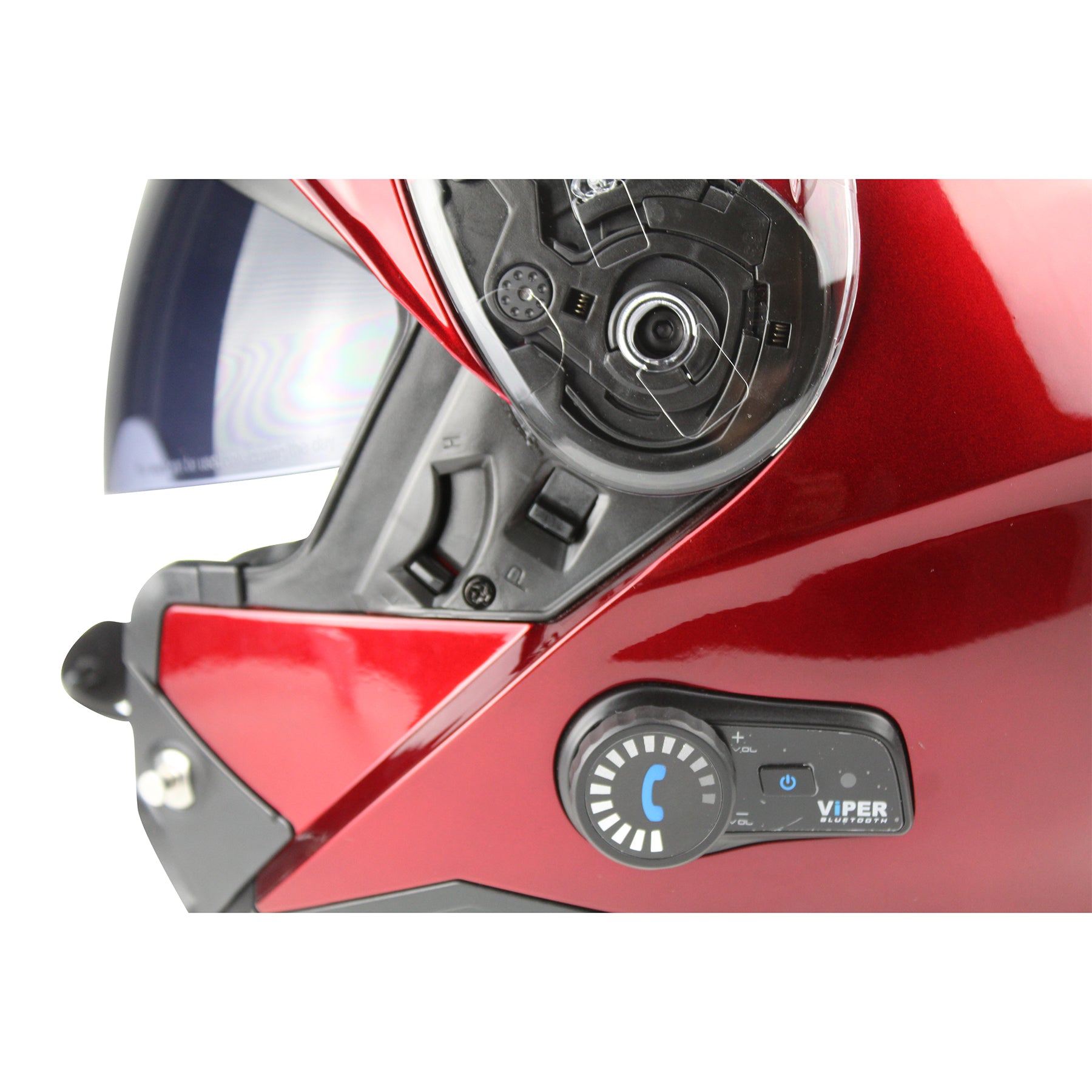 Riderwear | Viper Rsv191 Blinc 3.0 Flip Up Helmet - Burgundy