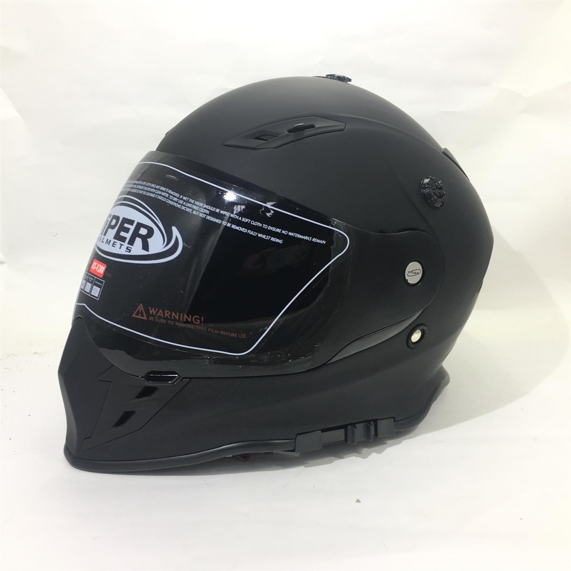 VIPER RXV288 ENDURO HELMET - MATT BLACK
