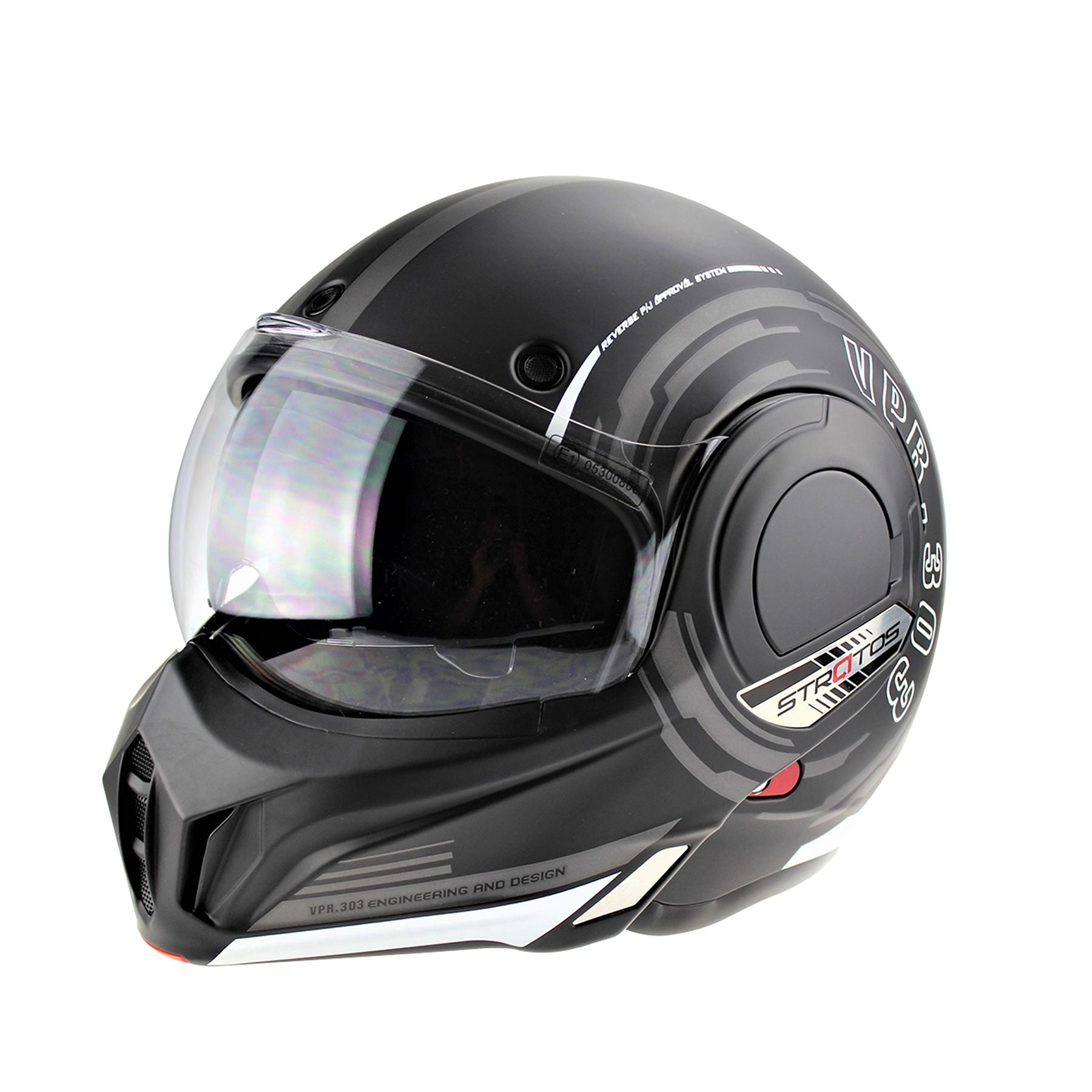 VPR.303 F242 REVERSE FLIP MODULAR P/J HELMET - REVO