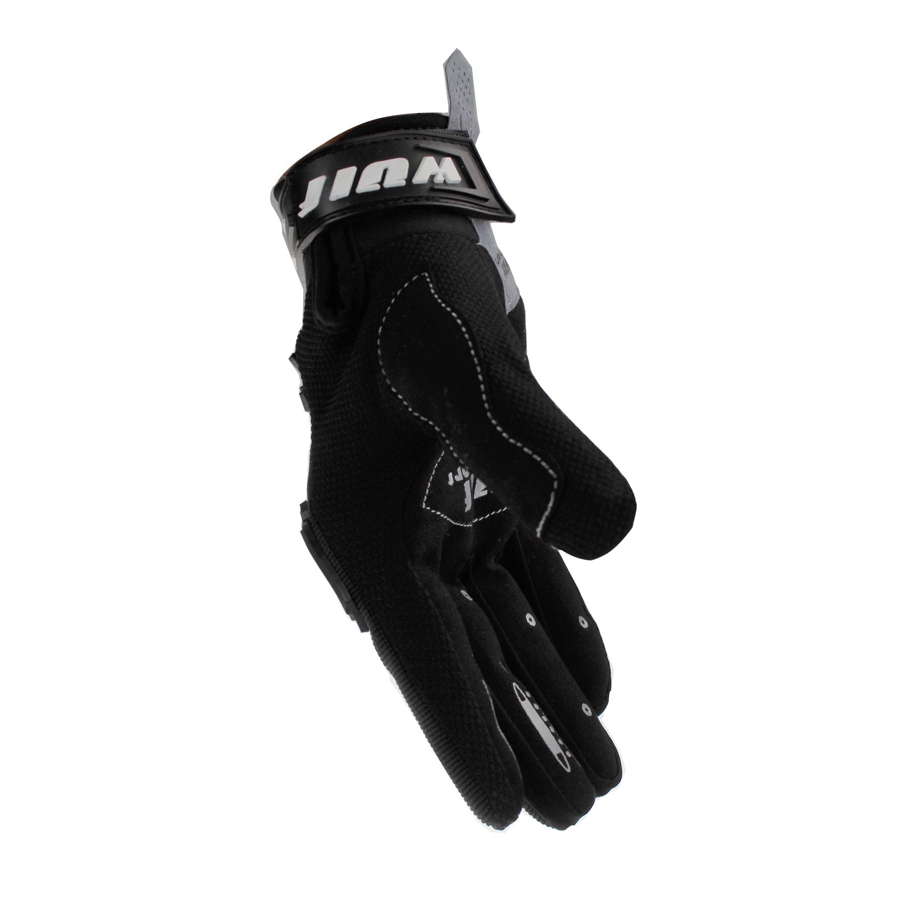WULFSPORT ADULT STRATOS MOTOCROSS GLOVES - BLACK