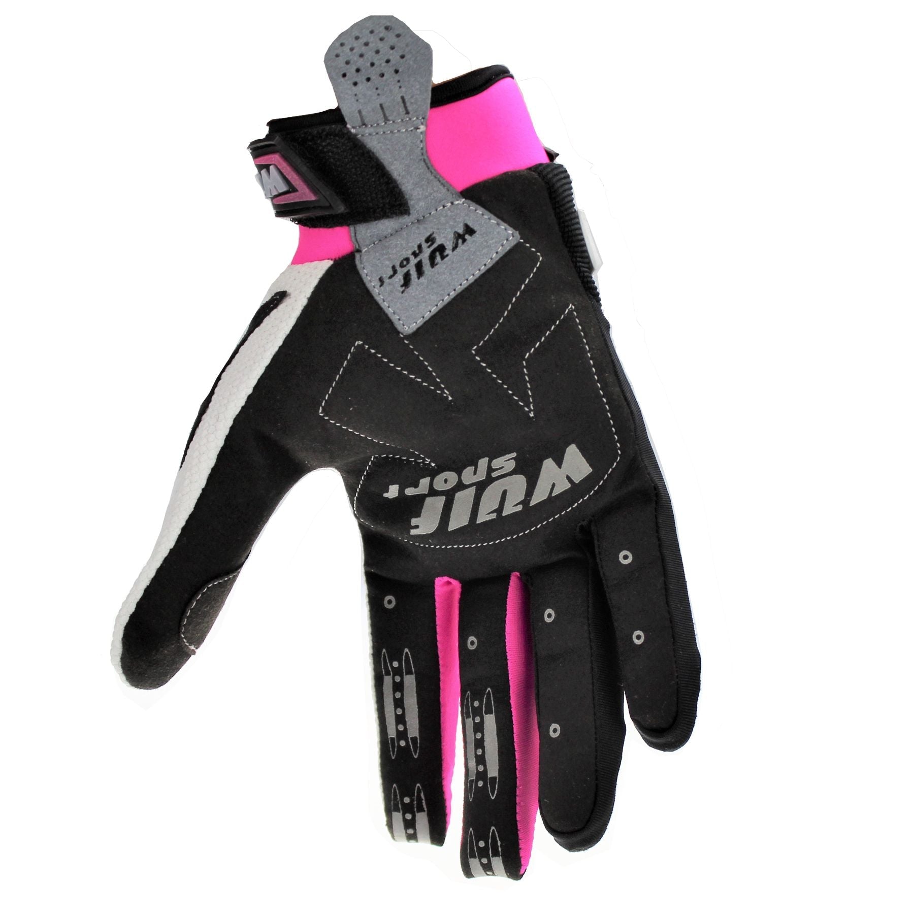 WULFSPORT KIDS STRATOS MOTOCROSS GLOVES - PINK