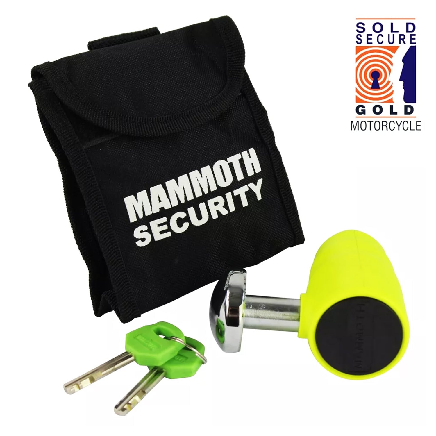 Mammoth Security Disc Lock - 16mm – Riderwear