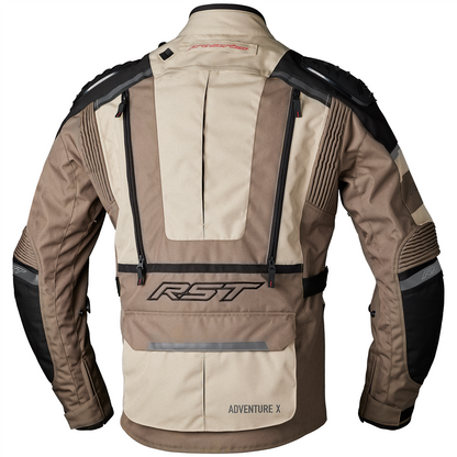 RST PRO SERIES ADVENTURE-X CE Mens Textile Jacket - Sand Brown