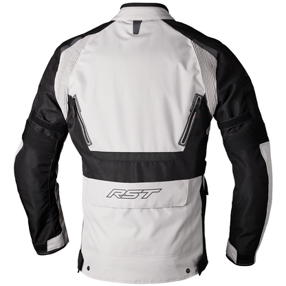 RST ENDURANCE CE Mens Textile Jacket - Silver / Black