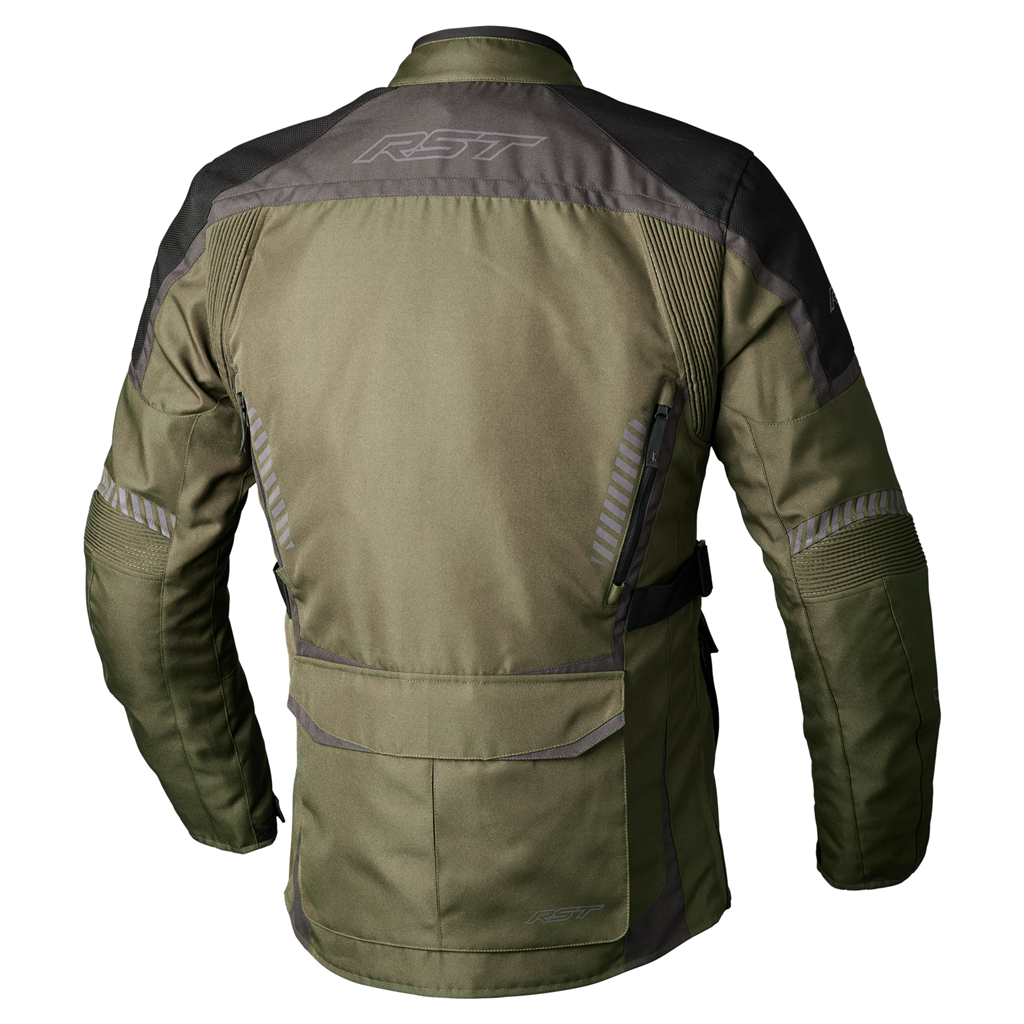 RST MAVERICK EVO CE Mens Textile Jacket - Khaki Grey