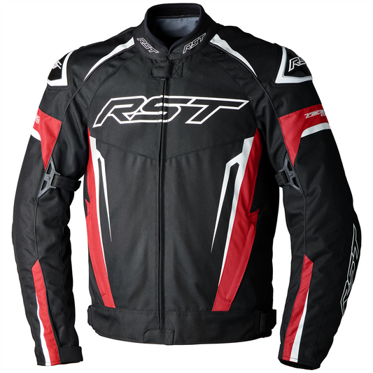 RST Tractech Evo 5 CE Mens Textile Jacket - Red Black White