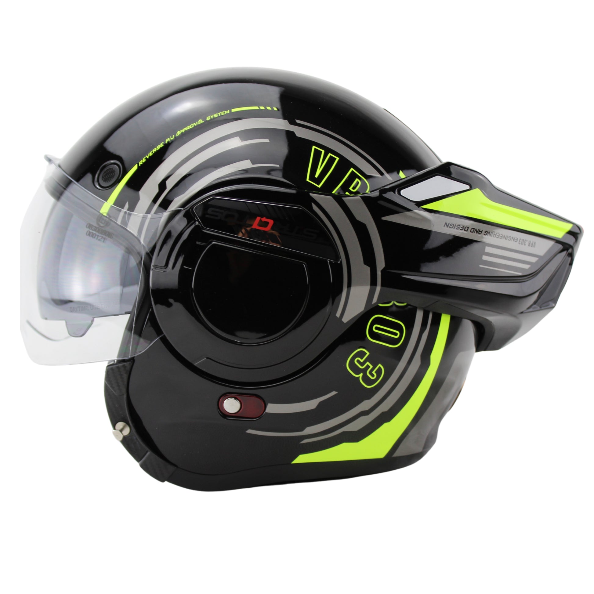 F242 Reverse P J Flip Helmet (White,M F242 Reverse P J Flip Helmet (White,M