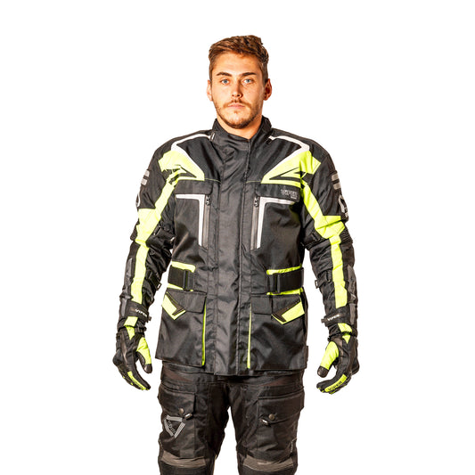 VIPER PYTHON5 CE JACKET - BLACK / FLUO