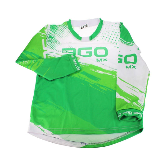 3GO Kids MX Race Jersey Top Green