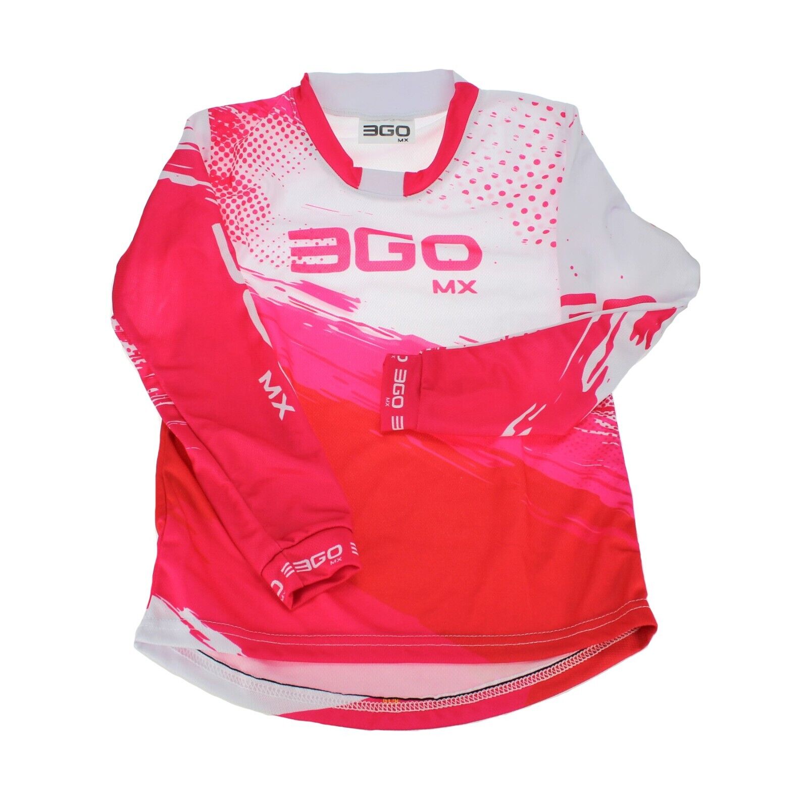 3GO Kids MX Race Jersey Top Pink