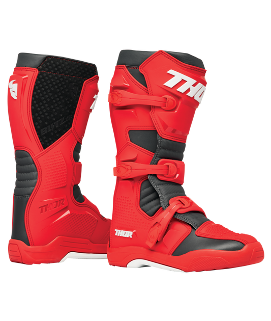 Thor Blitz XR Adult Motocross Boots - Red