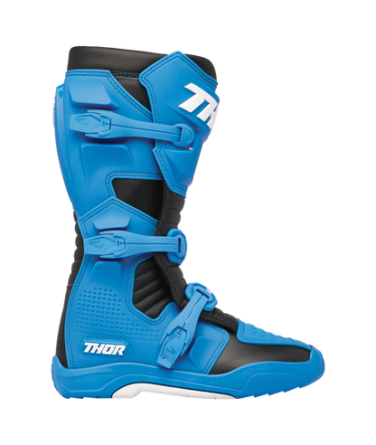 Thor Blitz XR Adult Motocross Boots - Blue/Black