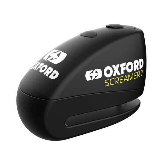 Oxford Screamer7 Alarm Disc Lock - Black/Black