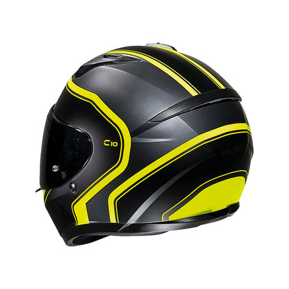 HJC C10 Elie Motorcycle Full Face Helmet - Yellow