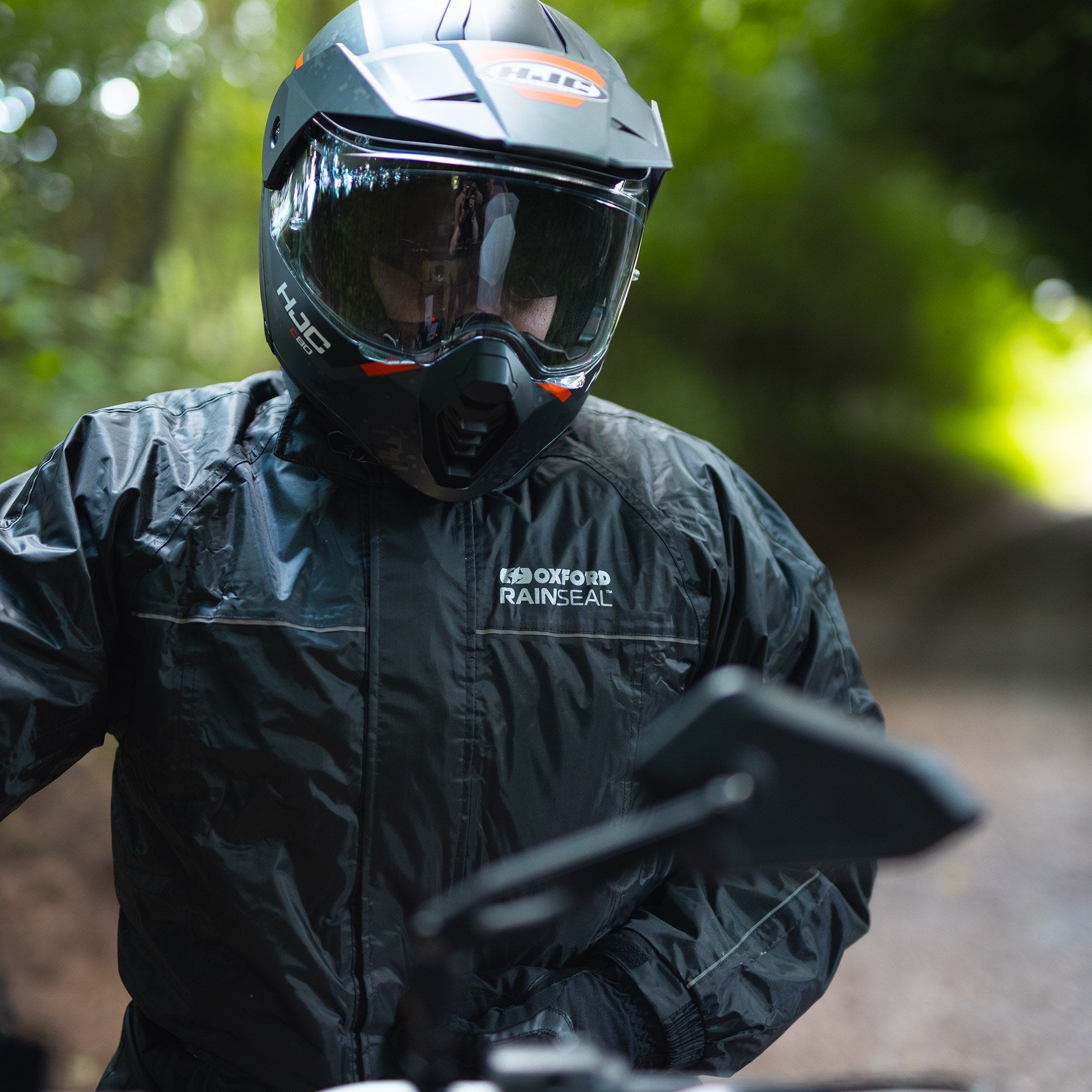 Oxford Rainseal Thermal Waterproof Over Jacket Black for