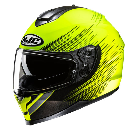 HJC C70N Sway Motorcycle Full Face Helmet - Yellow