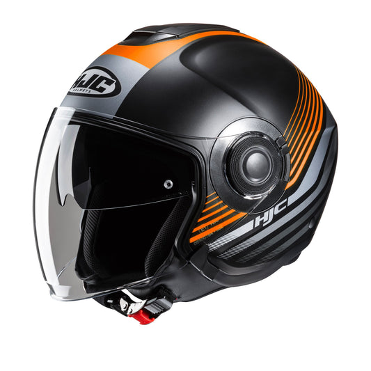 HJC I40N Dova Motorcycle Open Face Helmet - Orange