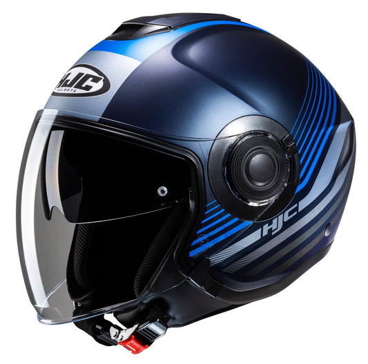 HJC I40N Dova Motorcycle Open Face Helmet - Blue