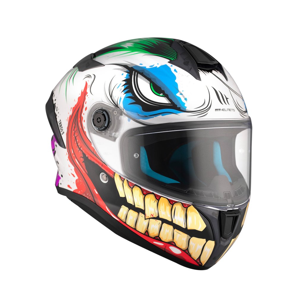 MT Targo S Joke Motorcycle Full Face Helmet - Gloss