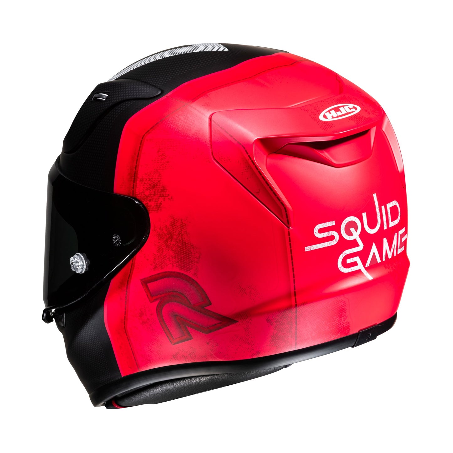 HJC RPHA 12 Squid Game Motorcycle Full Face Helmet - Red