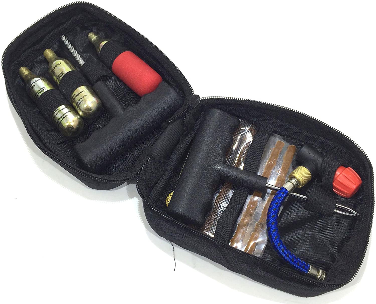 Emergency Tubeless Tyre Puncture Repair Kit - 15 Strips, For Car, Van, Motorcycle