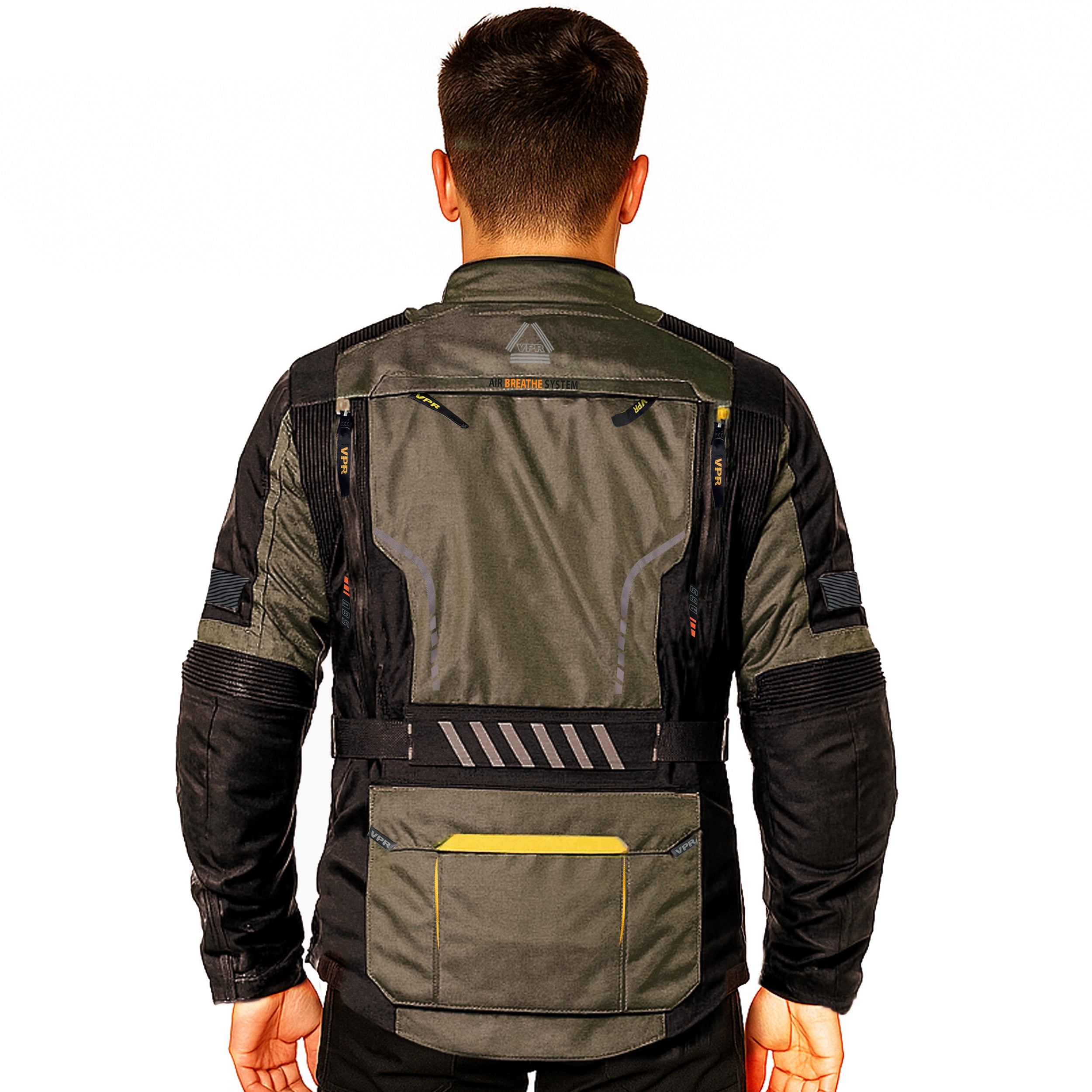 ViPER Guard Adventure Jacket Textile CE Grey Black – Riderwear