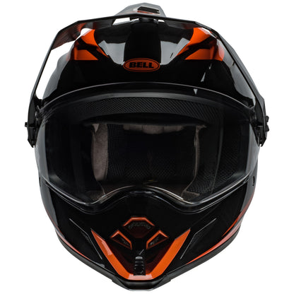 Bell MX 2024 MX-9 Adventure Mips Adult Helmet (Alpine Black/Orange)