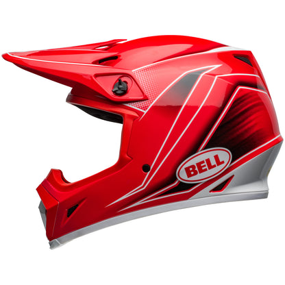 Bell MX 2024 MX-9 Mips Adult Helmet (Zone Red)