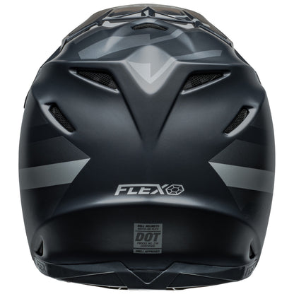 Bell MX 2024 Moto-9S Flex Adult Helmet (Banshee Black/Silver)