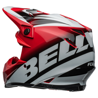 Bell MX 2024 Moto-9S Flex Adult Helmet (Rail Red/White)