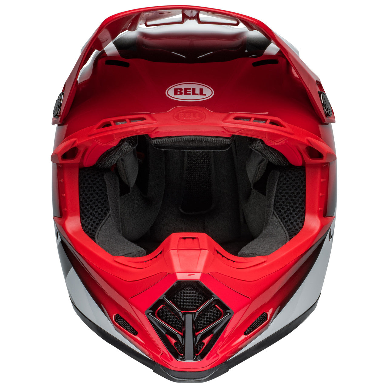 Bell MX 2024 Moto-9S Flex Adult Helmet (Rail Red/White)