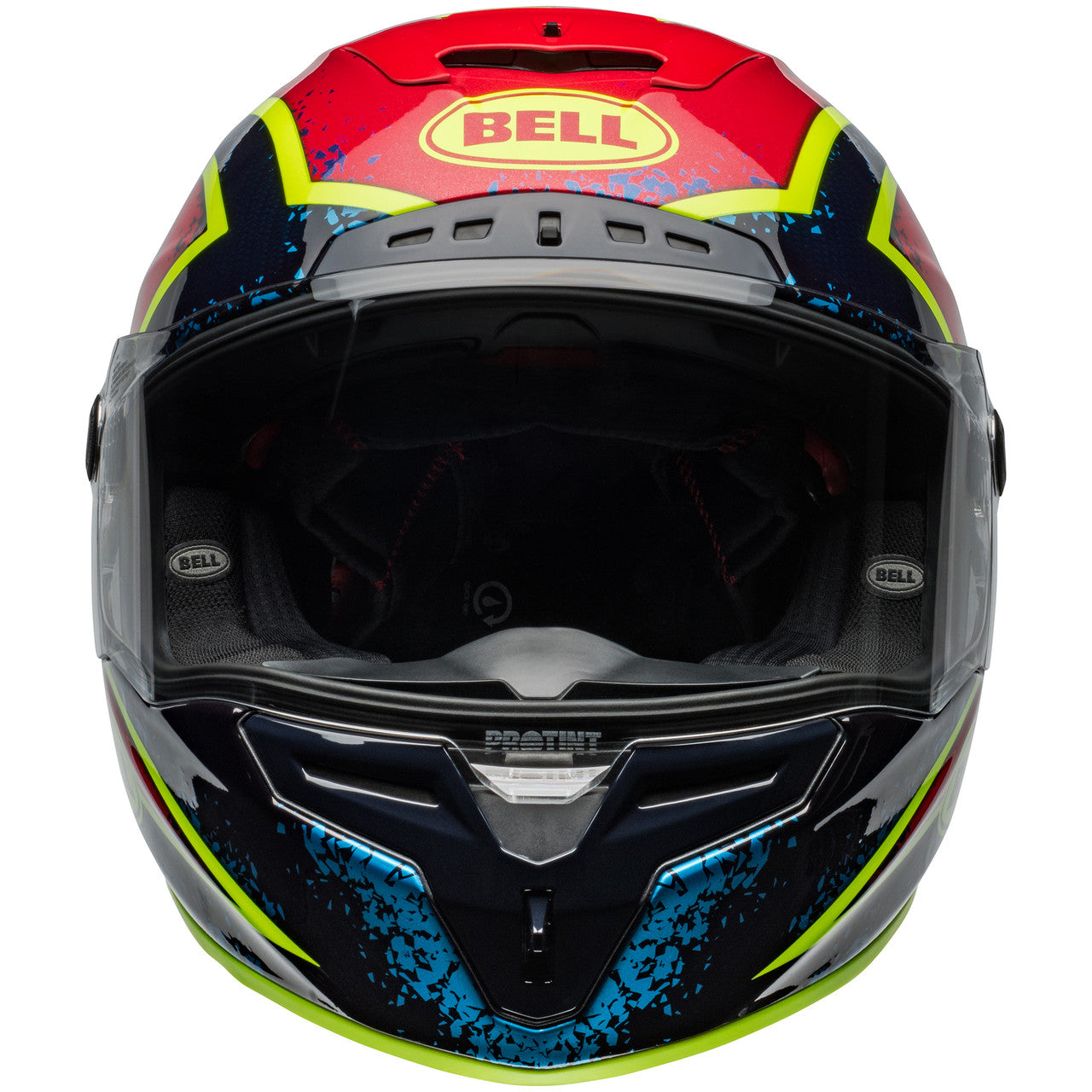 Bell Street 2024 Race Star Flex DLX Adult Helmet (Xenon Blue/Retina)