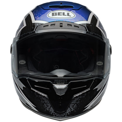 Bell Street 2024 Race Star Flex DLX Adult Helmet (Xenon Orion/Black)