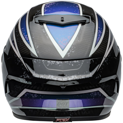 Bell Street 2024 Race Star Flex DLX Adult Helmet (Xenon Orion/Black)