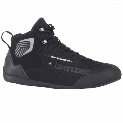 DIORA DARWIN ANKLE SHORT WATERPROOF BOOTS - BLACK/GREY