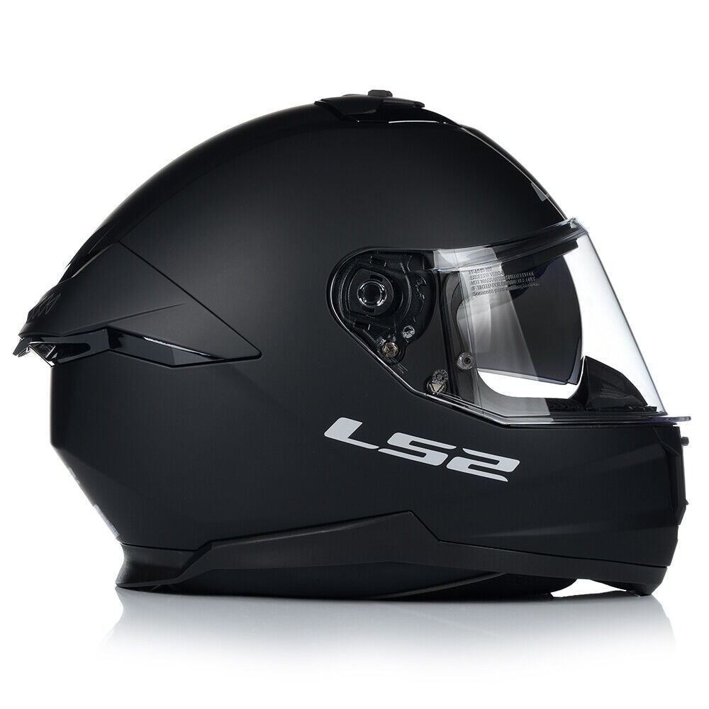 Riderwear | LS2 FF808 STREAM-II Full Face Helmet, Matt Black