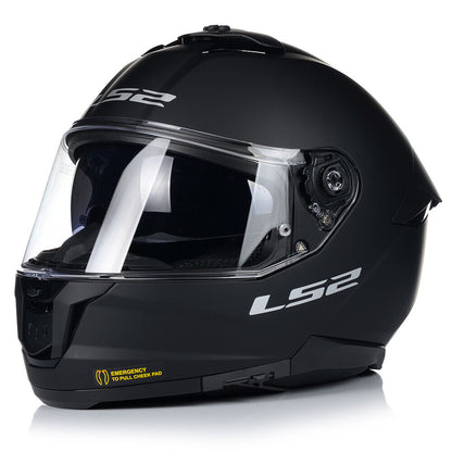 Riderwear | LS2 FF808 STREAM-II Full Face Helmet, Matt Black