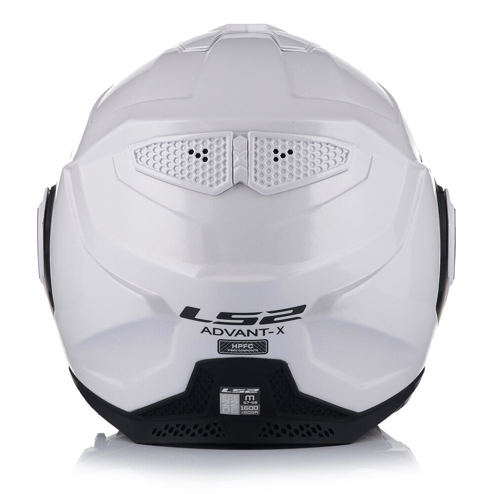 Riderwear| LS2 FF901 ADVANT X Flip Up Helmet - White