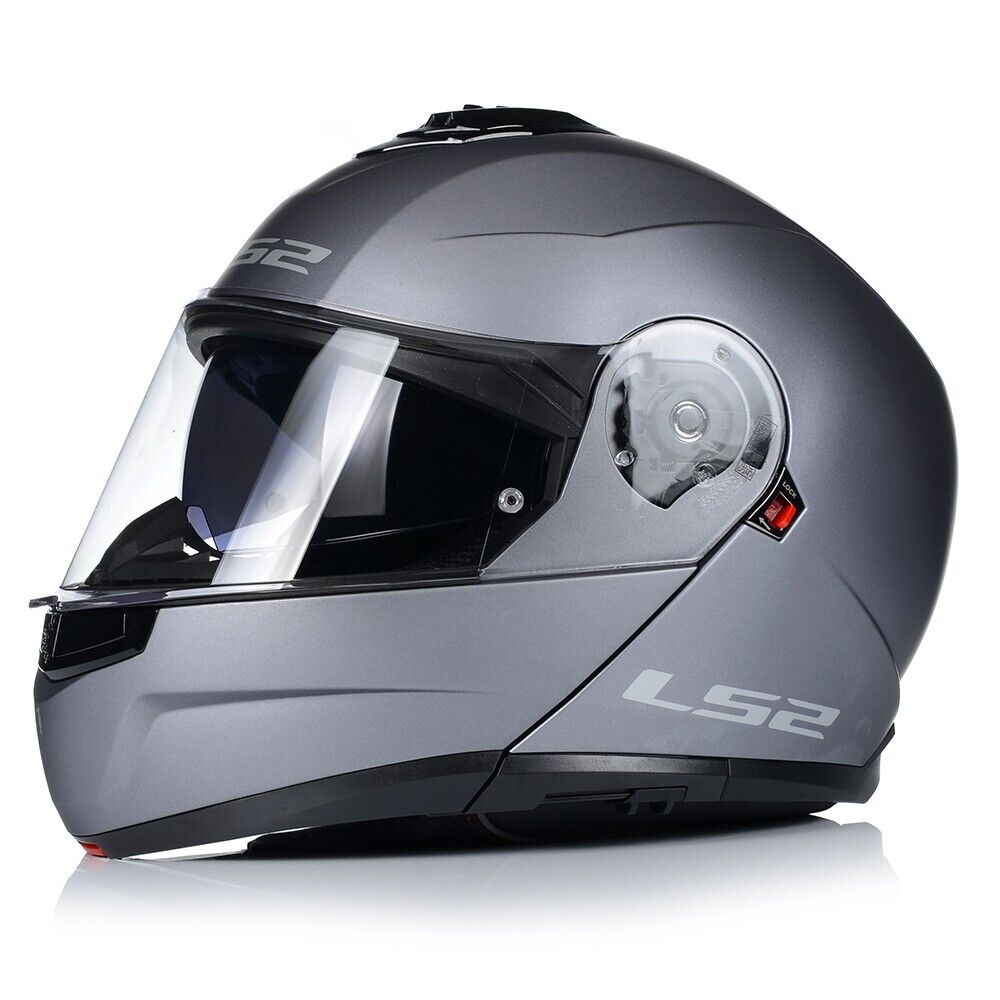 LS2 FF908 STROBE II Flip Front Helmet - Matt Titanium