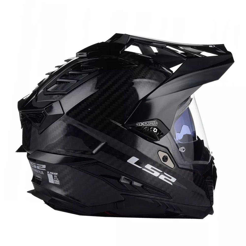 ls2 carbon adventure helmet LS2 MX701 Explorer Carbon Adventure Helmet – Riderwear