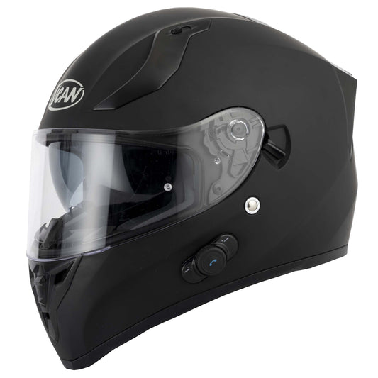 Riderwear | VCAN H128 Blinc Bluetooth Helmet - Matt Black