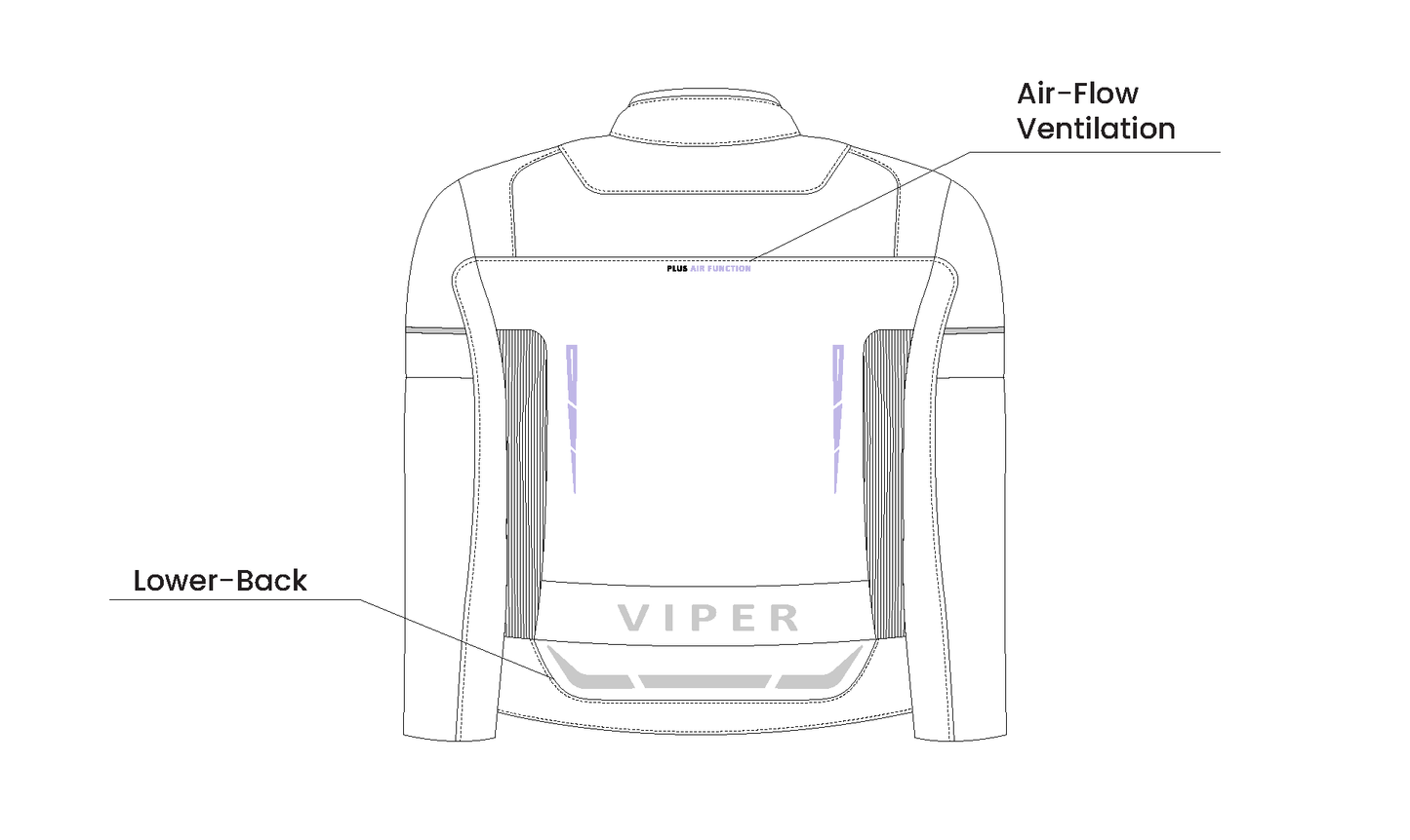 Viper Lua Ladies CE Jacket - Black