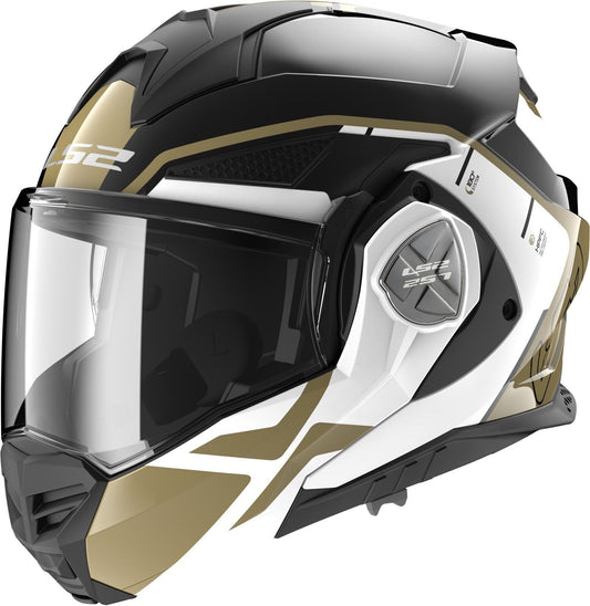 LS2 FF901 ADVANT X METRYK Modular Helmet - Black Gold