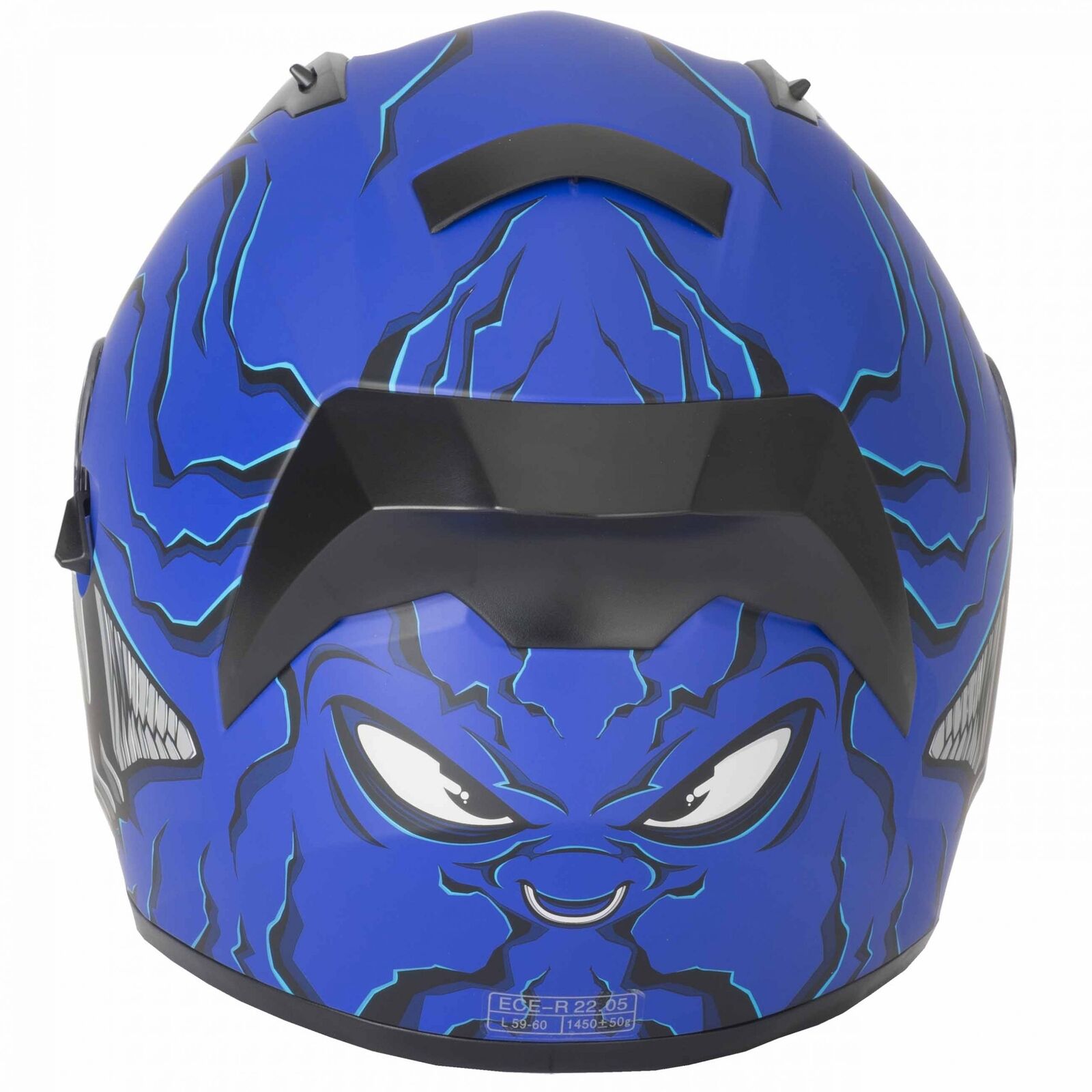 Riderwear | VCAN H128 Mordhi Blue Full Face Helmet