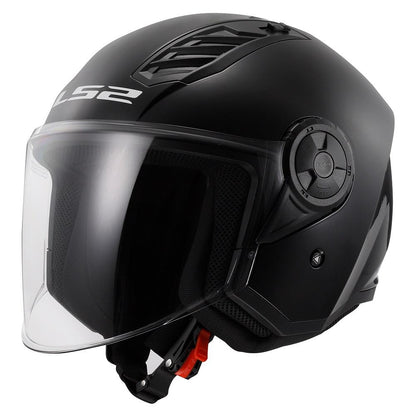 Riderwear | LS2 OF616 Airflow-II Open Face Helmet - Gloss Black